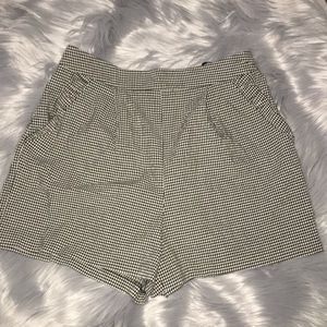 TOPSHOP high waisted shorts